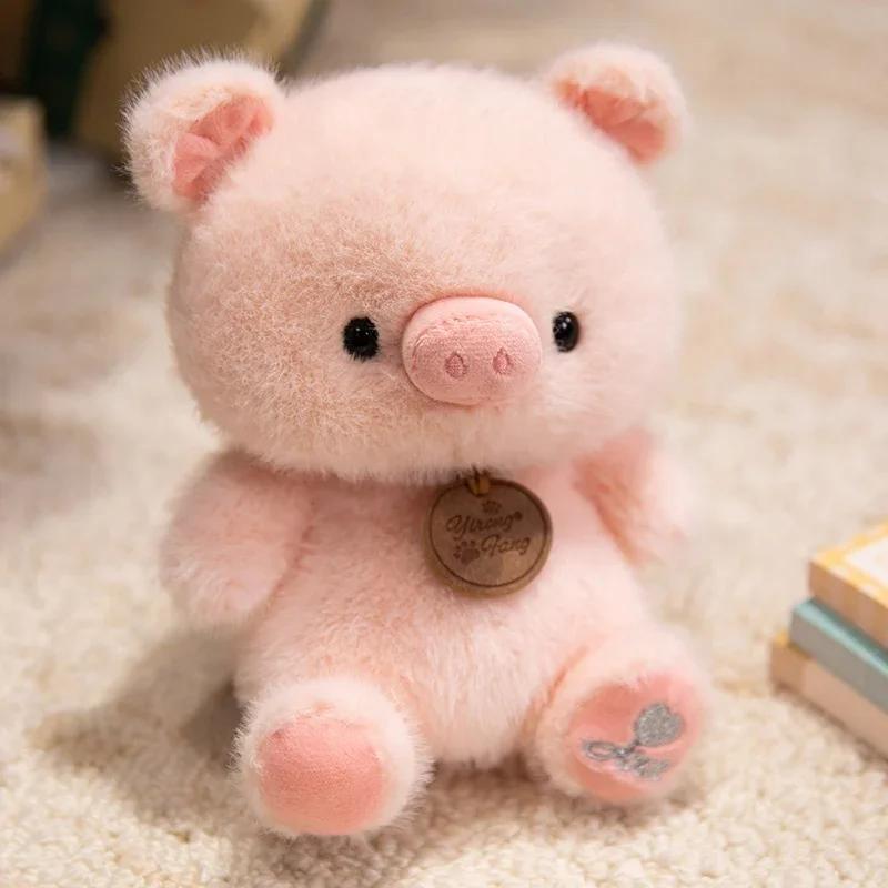 Cute Sitting Animals Panda Fox  Cat Soft Plush Dolls Stuffed Capybara Pig Plushie Baby Toys Gifts For Children Christmas Present