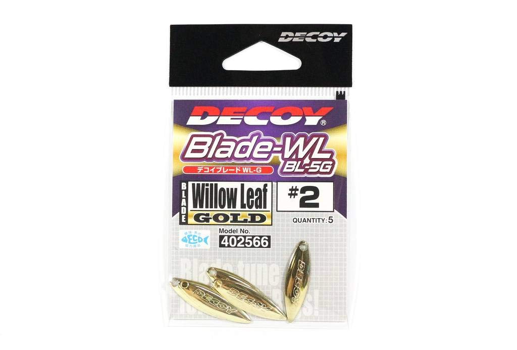 

Katsuichi Decoy BL-5G Blade Willow Leaf Gold #2