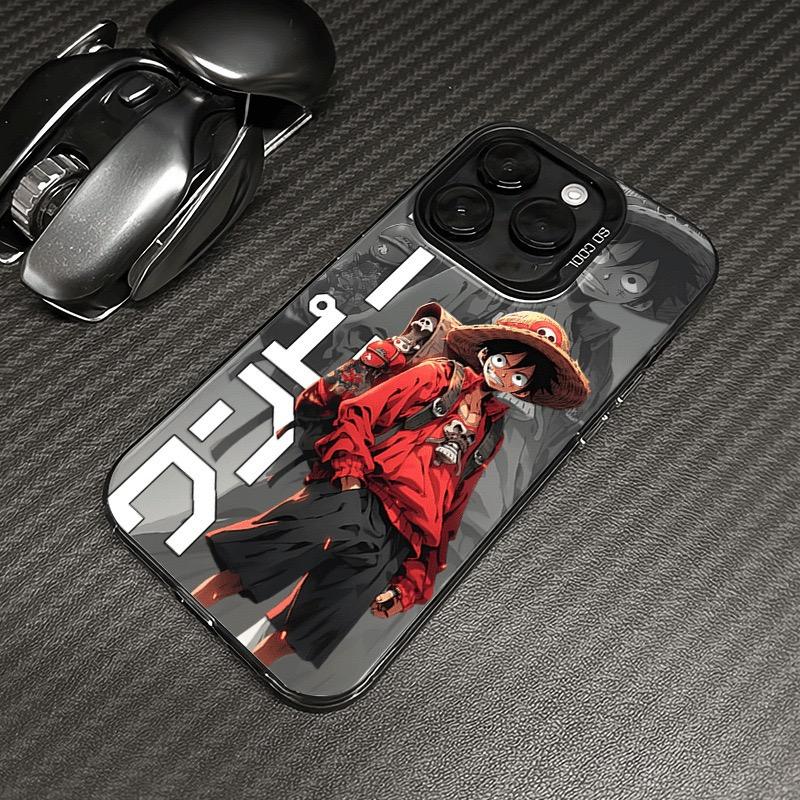Hot Sale Anime Characters Colored Sier Phone Case For Iphone 15 Max 14 13 12 11 X IMD Transparent 16 Pro Shockproof Cover