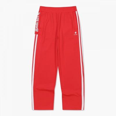 Le Coq Sportif Unisex Sunday Track Pants Red Qp123tfp31