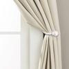2Pcs Retro Curtain Holdbacks U Shaped Curtain Hooks Holder Accesories Decorative Wall Mounted Drapery Holdbacks Clip with Screw