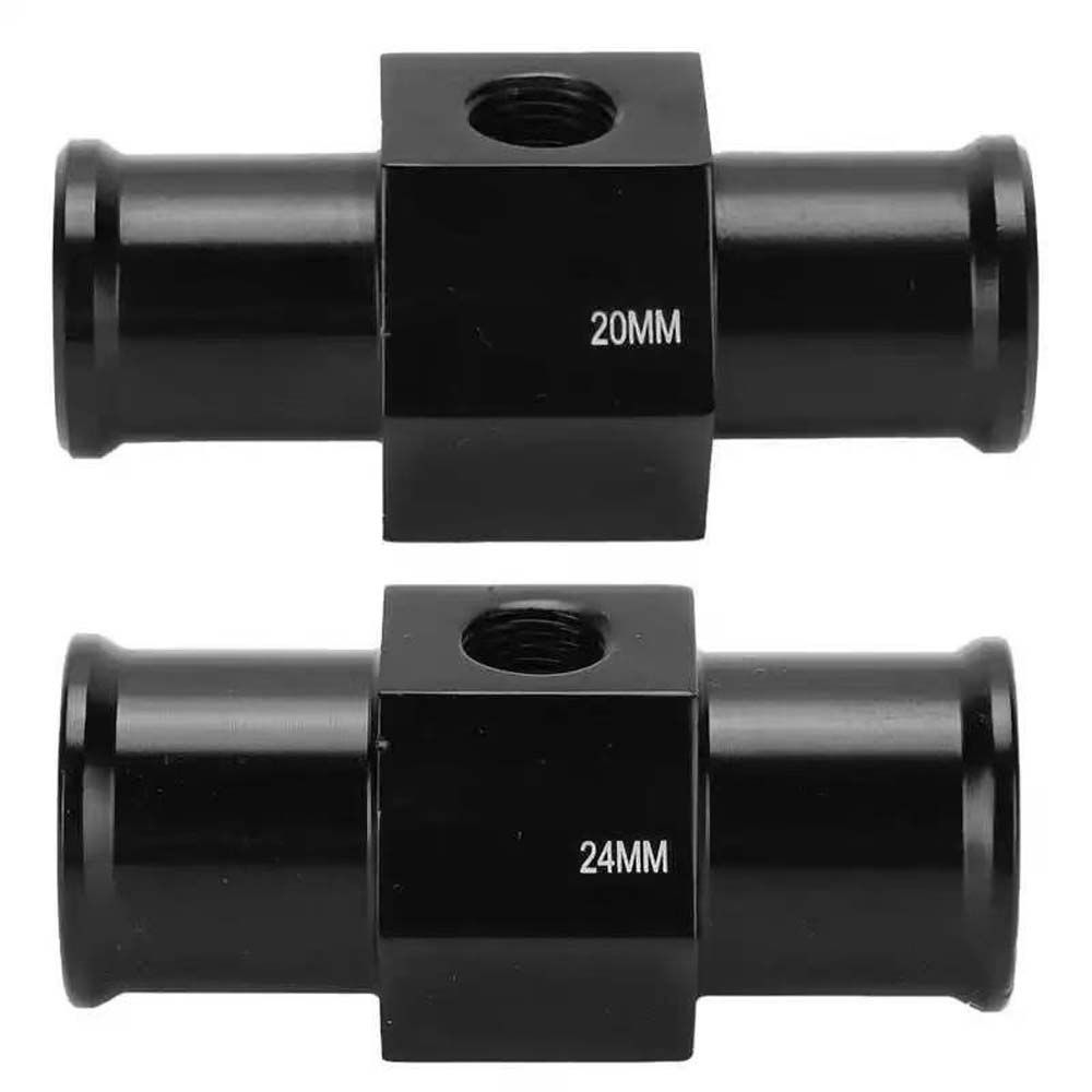 Adapter 1/8 Npt Black Gauge Sensor Temperature Sensor Water Temp Gauge Radiator Joint Pipe Sensor