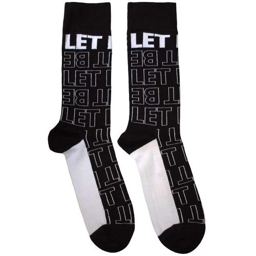 The Beatles Unisex Adult Let It Be Text Obrysy opakovat ponožky