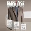 ROMON Men's Autumn/Winter Thickened Business Casual Suit Jacket