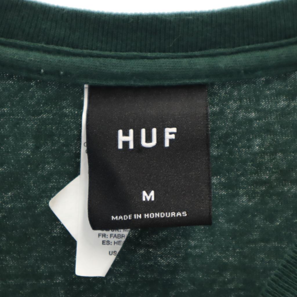 HUF Short Sleeve T-shirt M Green Men's Used