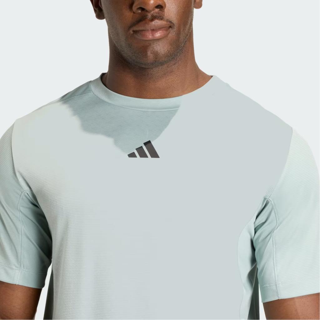 adidas D4T Primelift 3 Streifen Logo Rundhals Kurzarm T-Shirt Herren Oberteile KE9938