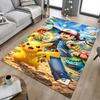 Pokemon Adventure Carpet For Playroom Bedroom Living Room Sofa Home Decorkids Game Area Rug Nonslip Floor Mat