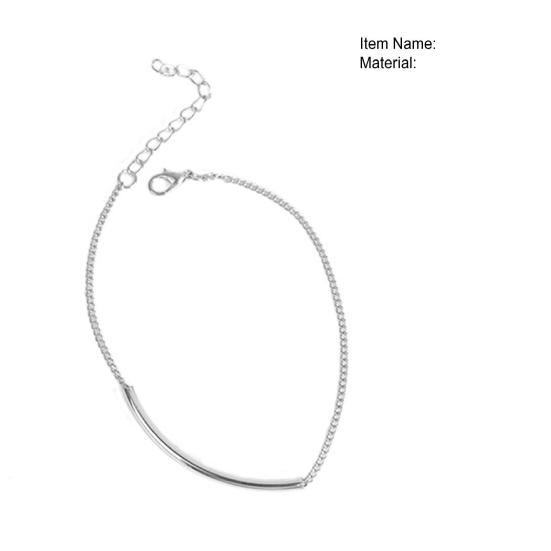 Dámské zlaté tóny loket řetízkový náramek na kotník Náramek na bosé nohy sandálové šperky