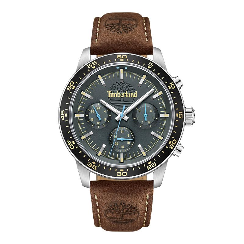 

Timberland Parkman Series Watch Quartz Movement Leather Strap Gray Dial Men watches TDWGF0041301 Gray (TDWGF0041301)