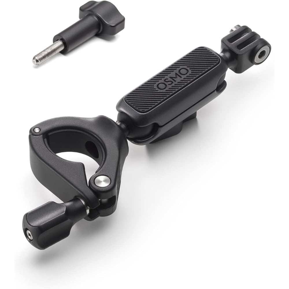 DJI Osmo Action Handlebar Mount, Compatible With: Osmo Action, DJI Action 2, Osmo Action 3, Osmo Action 4, Osmo Action 5 Pro, Osmo 360, Osmo Nano, Osm
