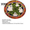 Halloween 3D Illusion Area Rug Rug, Bottomless Hole Round Ghost Spider Scarecrow Print, Soft Texture Decorative Mat Spooky Optical Floor Mat, Non-slip