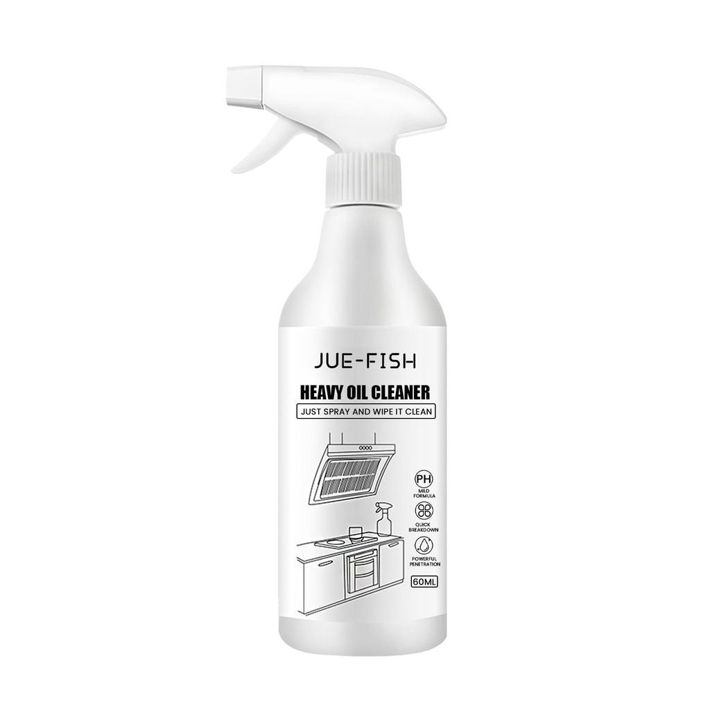 JUE-FISH Multipurpose Kitchen Cleaner Spray Rinse Free Rust Removal Decontamination Effective Degreaser Home Oil Dirt Cleaning Products