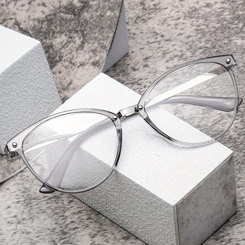 New Model Metal Cat'S Eye Fashion Day And Night Dual-Use Anti-Blue Light Glasses For Men And Women