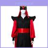 Robe Cosplay Jafar Luxuosa Capa Chapéu Roupa de Mágico Para Eventos de Halloween