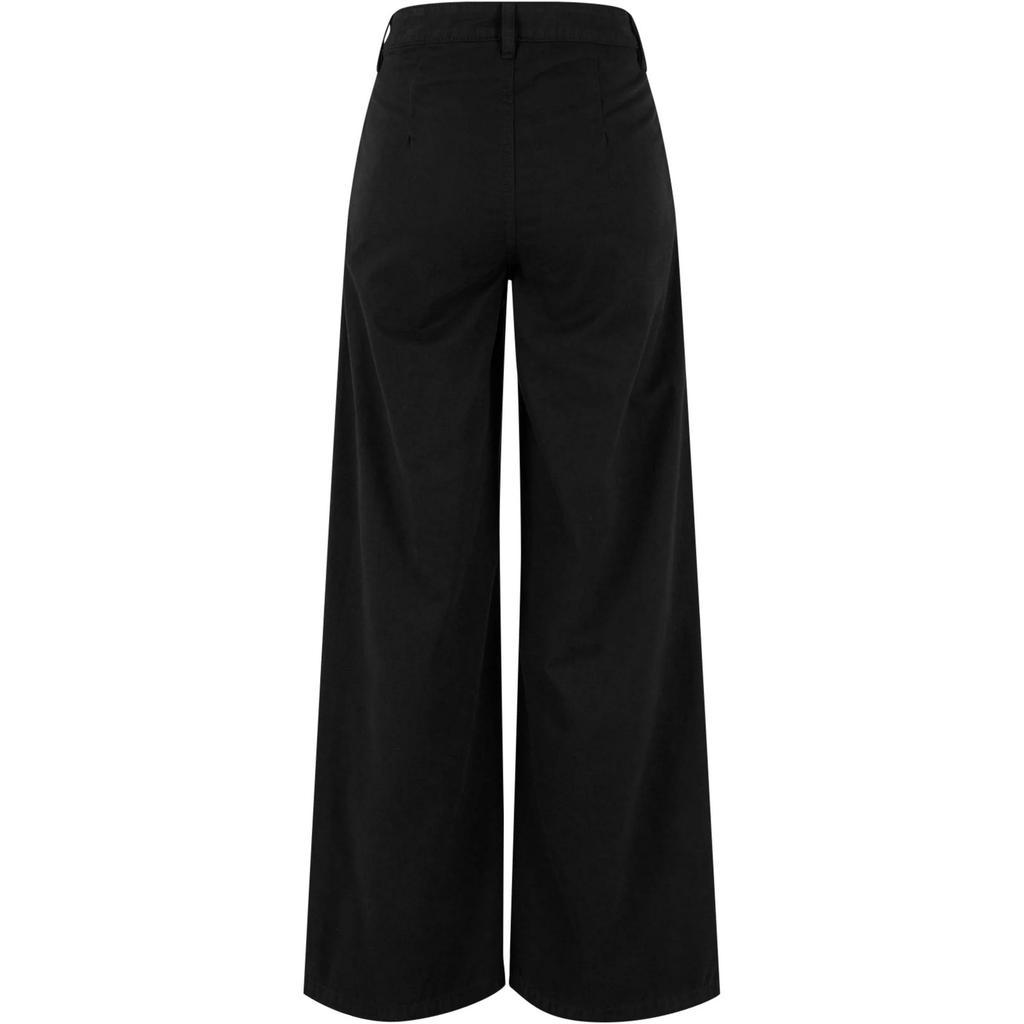 Urban Classics Womens/Ladies Organic Cotton Pleated Trousers