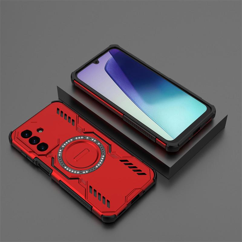 

Magnetic Heat Dissipation For Samsung Galaxy A17 5G Case Samsung Galaxy A17 5G Cover Funda Magsafe Wireless Charge Phone Cover Galaxy A17 5G красный