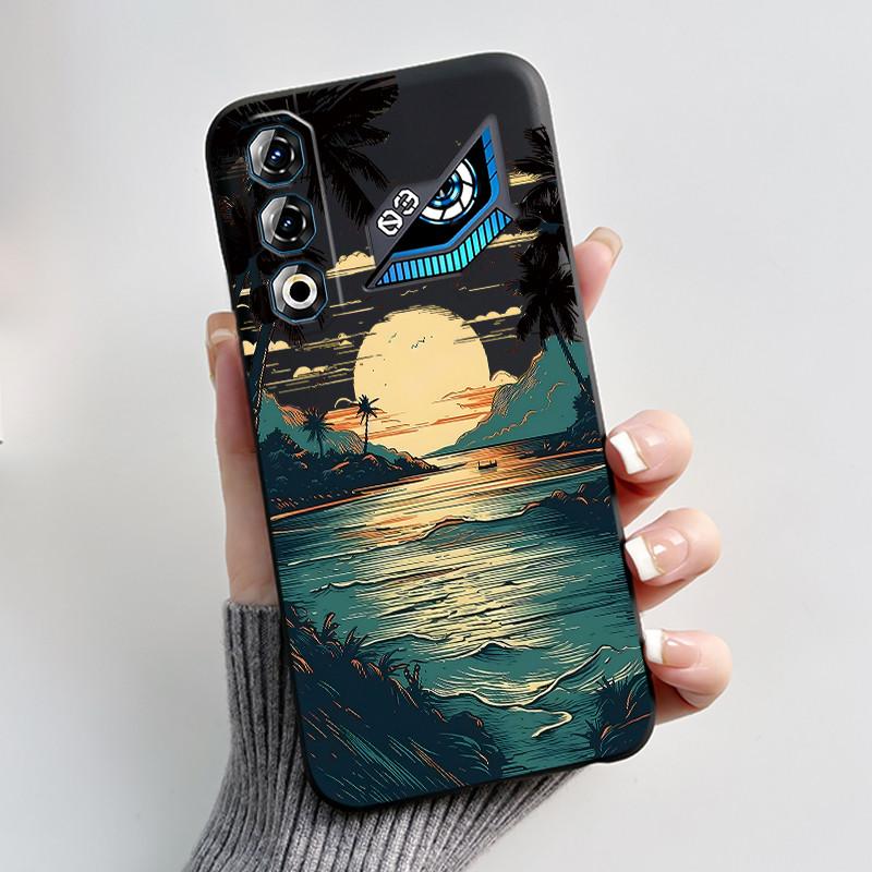 Für ZTE Nubia Neo 3 GT 5G Z2465N Hülle Süßes Kaninchen Schwarz Weiches TPU Silikon Stoßfeste Rückabdeckung Für ZTE Nubia NEO3 GT 5G Hülle