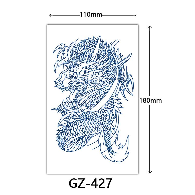 Autocolante Tatuaj Herbal, Autocolante Tatuaj cu Suc, Autocolante Tatuaj Semi-Permanent cu Litere Englezești Tatuaj