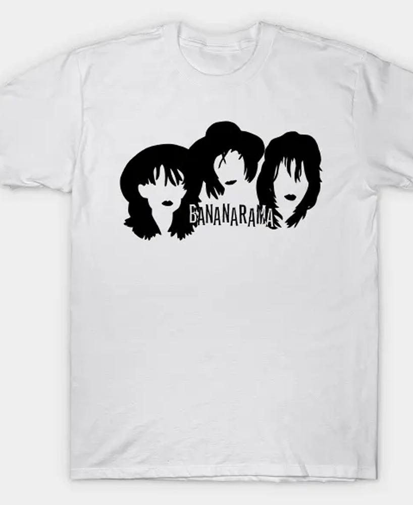 artwork Bananarama band T-shirt white Short sleeve S to 5Xl TA5298 Unisex T-Shirt XXXL