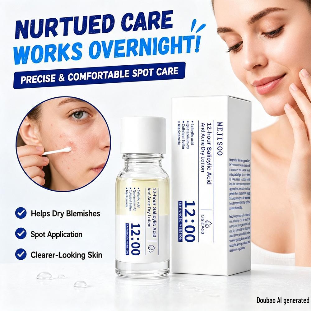 12/24 Stunden Salicylsäure Pickelentfernungs-Lotion - Akneentfernende Hautpflege