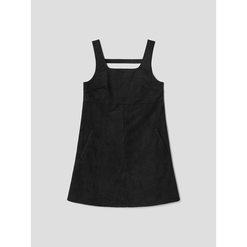 8SECONDS Suede Mini Dress Black