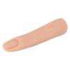 Nail Training Finger Bendable Flexible Silicone Practice Finger Model for Tattoo Acupuncture Practice 2pcs