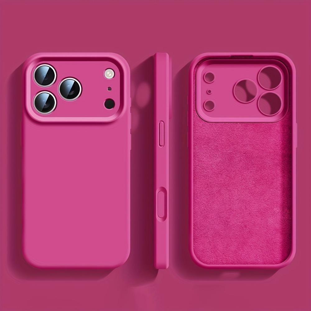 

Original Liquid Silicone Shockproof Phone Case For iPhone 17 16 12 13 15 14 Pro Max Plus 17Pro Air Camera Protection Soft Cover For iPhone 12