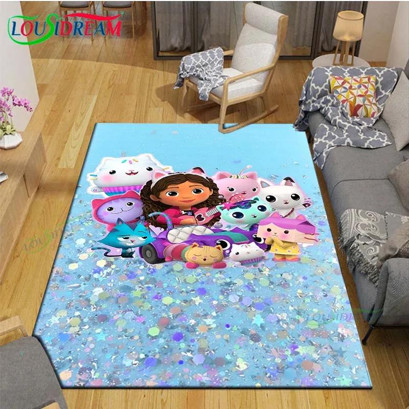 Roztomilý kreslený G-Gabby Domečky pro panenky Roztomilý koberec Venkovní koberec Plošný koberec Protiskluzový koberec Dekorace do ložnice Koberec do obývacího pokoje Dárek