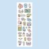 Korean Cute Hand-Drawn Doodle Rabbit Stickers for DIY Decoration