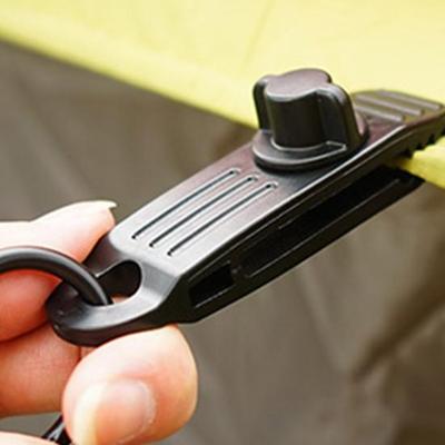 1 Stück Strapazierfähig Einzigartige Zähne Schloss Griff Klemme Plane Clip Design Kompakte Größe Tragbar Weit verbreitet