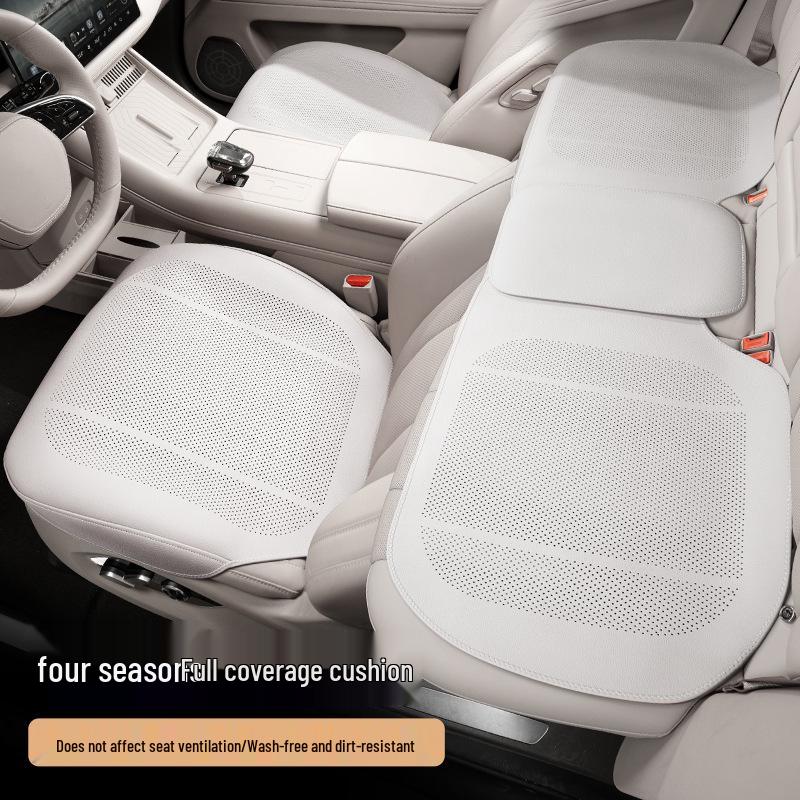 

Universal Breathable Car Seat Cushion - Cool, Non-slip, Thin Design for All Seasons (2025)