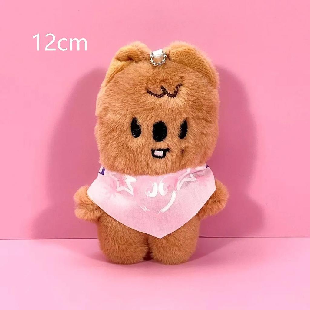Skzoo Schlüsselanhänger Plüschtier Kawaii Skzoo Stray Wolf Plüsch Cartoon Stofftier Puppe Kawaii Begleiter Spielzeug Kindergeschenk!