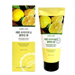 [LEBELAGE] Lemon Brightening Cleansing Foam 180ml / Aqua Waterfull Cleansing Foam 180ml