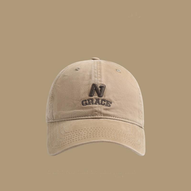 Big head circumference Wide brim Big face Wide baseball cap Women's face Small peaked cap Men's hat Autumn and winter