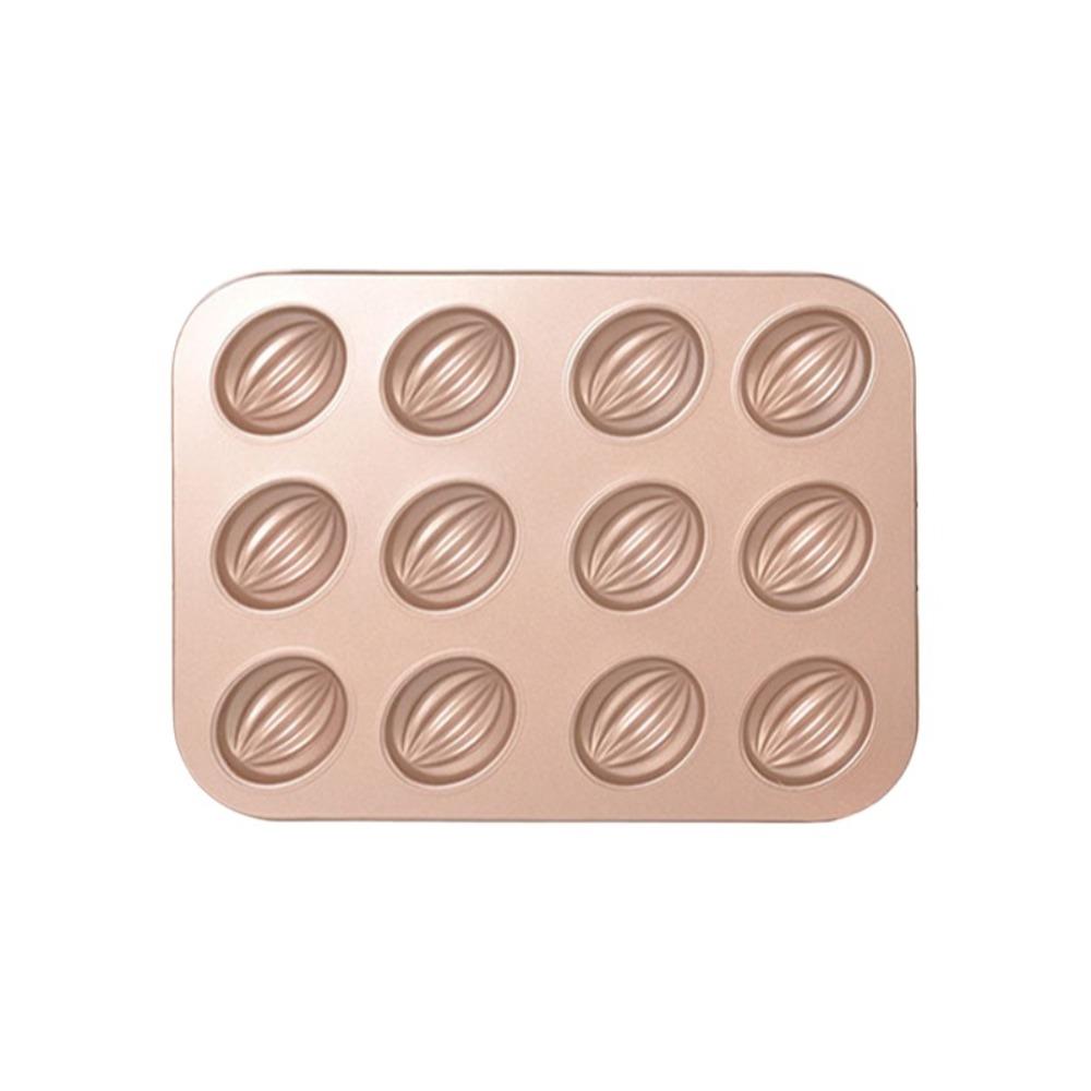 Easy Release Olive-shaped Muffins Mold Carbon Steel Baking Pan Bakeware Dessert Mold DIY Dessert