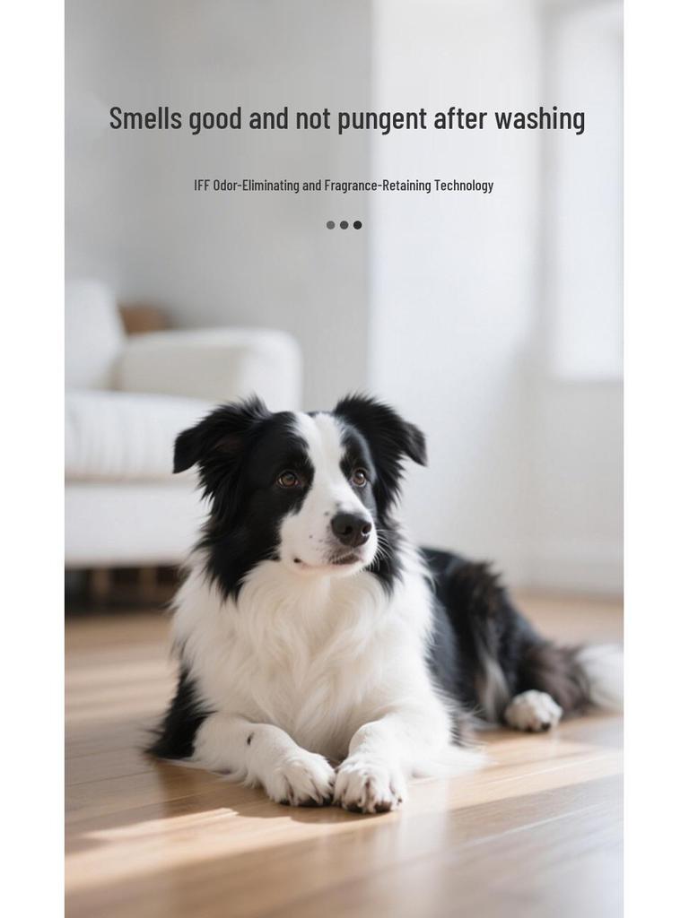 Ferret Long-Lasting Fragrance Pet Bath Gel 1.8L - Dog Shampoo for Cleaning, Deodorizing, and Hair Care