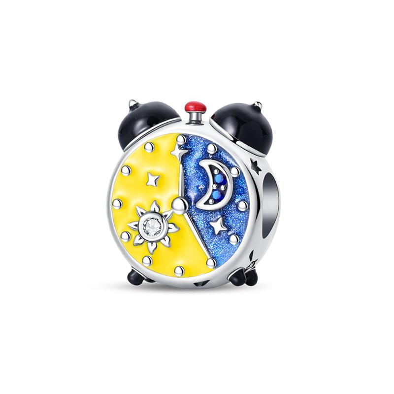 New Copper Alarm Clock Camera Frog Camera Vacation Charms Beads Fit 3Mm Original Bracelets Diy Jewelry Birthday Gift