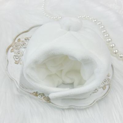 Plush Kigurumi Cap [for 10cm], White, Steamed Bun, Plush Costume, Dress-Up, Clothing, Stuffed Animal, Food, Portable, Oshikatsu Goods, Oshi Mascot,