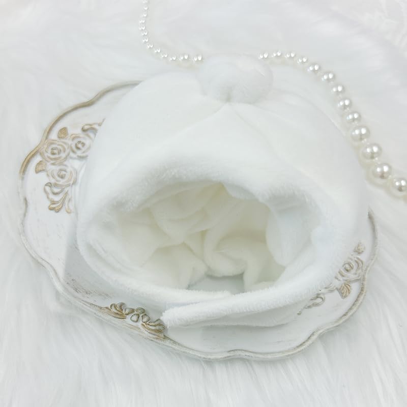 

Plush Kigurumi Cap [for 10cm], White, Steamed Bun, Plush Costume, Dress-Up, Clothing, Stuffed Animal, Food, Portable, Oshikatsu Goods, Oshi Mascot,