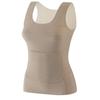 Sleeveless Thermal Underwear Camisole Double Pockets Thermal Tops  Autumn Winter
