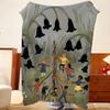 Artist G-Gemma K-Koomen Throw Flannel Throw Blanket, Lightweight Cozy, Durable Washable Cute Cool