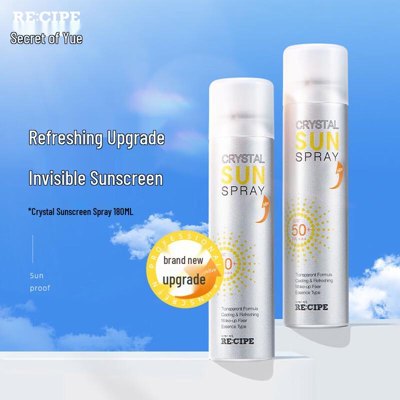 RE:CIPE Crystal Sun Spray SPF50+ PA+++