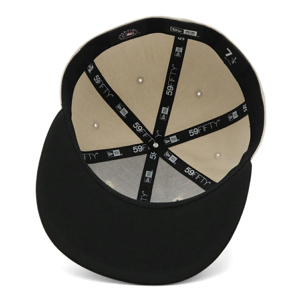 New Era 59FIFTY Cap MLB Chicago White Sox CWS ONSPOTZ Exclusive and 5950 SOX Straight Flat Visor BB Cap with Deep UV Functional Design (14666278