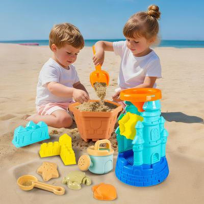 5/7 Stuks Kinderen Strand Zand Speelset Schep Emmer Zeef En Schildpad Vorm voor Zandbak Tuin Plastic Zomer Buiten Speelgoed voor Peuters Kinderen