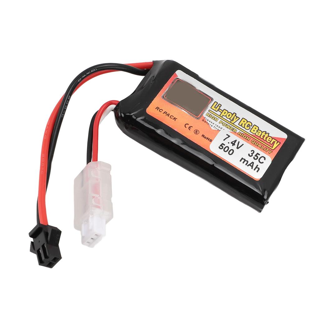 RC Drone Battery Professional 7.4V 2S 500mAh 35C Lithium Battery for RC Helicopter RC Drone RC Boat Model Aircraft