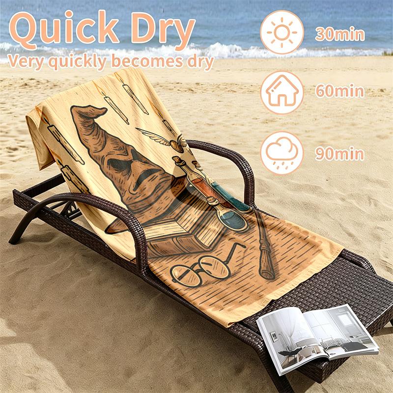 Harry Potter Beach towels also serve as bath towels summer essential a musthave for the outdoors the beach and the pool