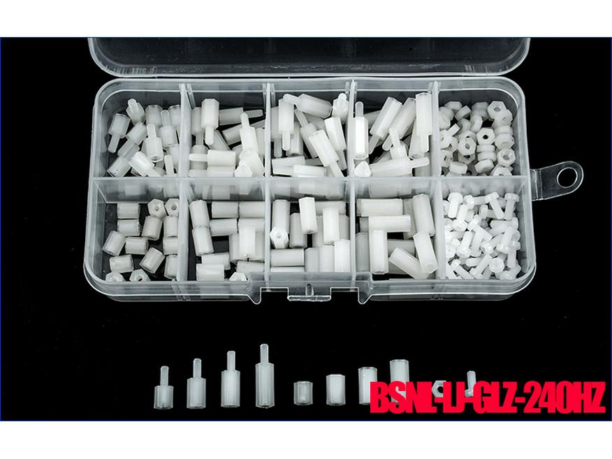 Nylon Column Set with Spacer & Round Head Machine Wire