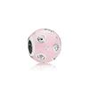 Charm Original Pink Peach Blossom Butterfly Love Series Beads Suitable for Original Ladies Bracelet Jewelry