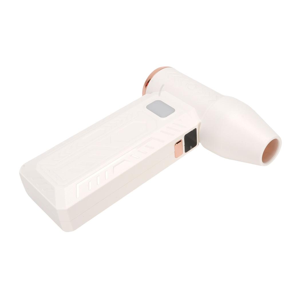 Electric Air Duster Rechargeable Multifunctional Jet Dry Blower for Outdoor Camping and Travel Adventures White