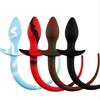 Silicone Long Anal Plug,Prostate Stimulating Anal Toys Butt Plug For Male Gay,Dog Tail Anal Plug Adult Anal